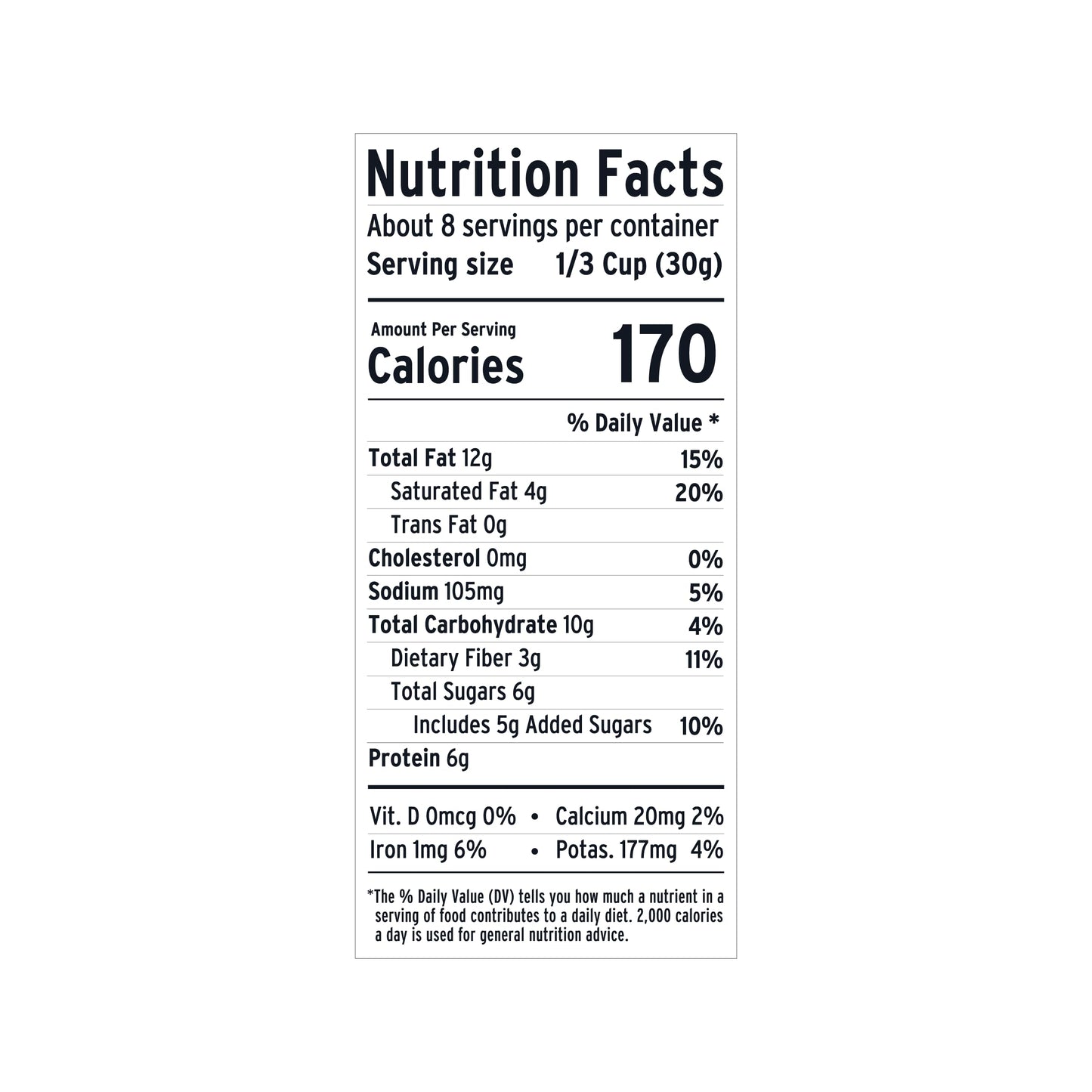 Purely Elizabeth Vanilla Almond Butter Keto Granola, Made With Nuts And Seeds, Grain-Free, Gluten-Free, Non-Gmo (8Oz Bag)