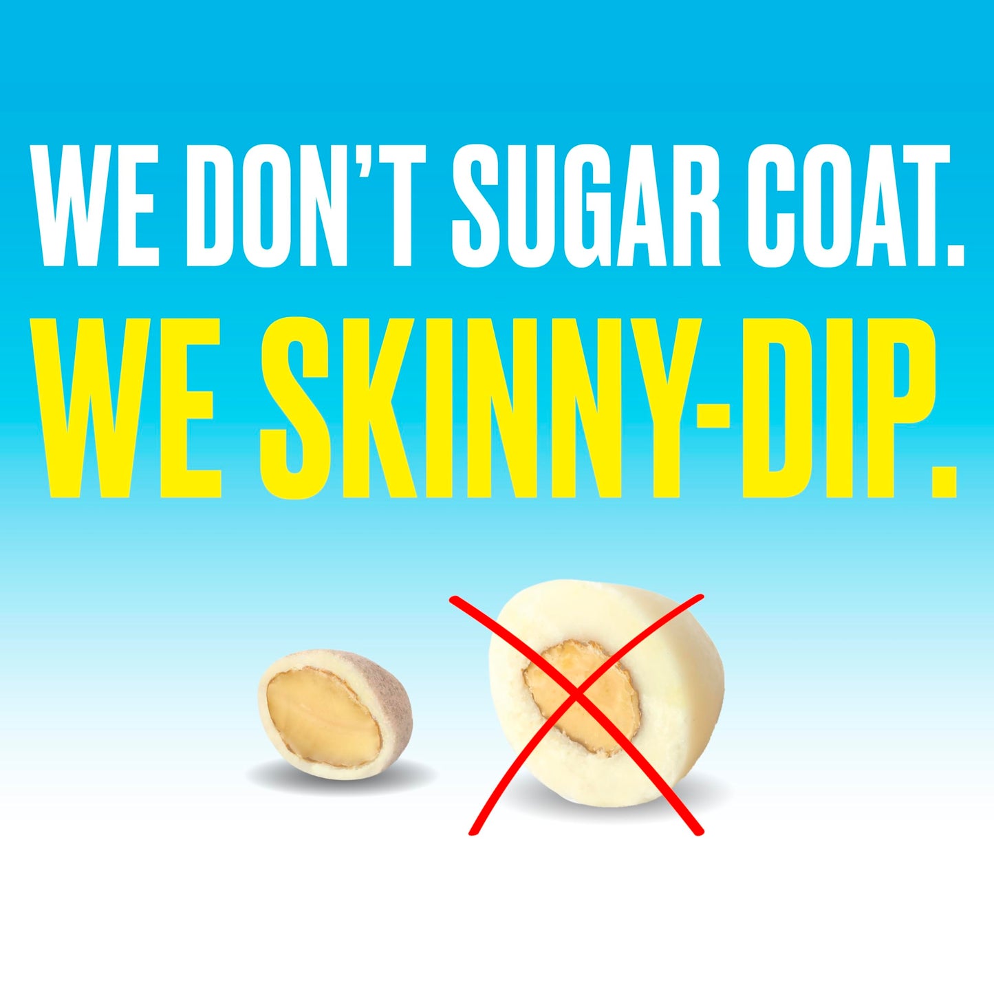 SkinnyDipped Lemon Bliss Almonds, Healthy Snack, Plant Protein, Gluten Free, 1lb Bulk Bag