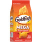 Goldfish Mega Bites, Sharp Cheddar Crackers, 5.9 Oz Bag (Pack of 3)