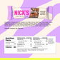 NICK S Almond Chocolate Snack Bar  Keto Nut Snack for Sports  Hiking  Gaming  Outdoor Activities  1G sugar  3G net carbs  healthy snack  (pack of 30)