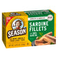 Season Sardines In Extra Virgin Olive Oil - Skinless & Boneless, Wild Caught, 22G Of Protein, Keto Snacks, More Omega 3'S Than Tuna, Kosher, High In Calcium, Canned Sardines - 4.37 Oz Tins, 12-Pack