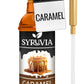 Syruvia Caramel Syrup For Coffee With Syrup Pump Dispenser, Flavored Coffee Syrup Great For Coffee, Shakes, Smoothies And Cockta