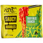 Snapdragon Buffalo Ranch Saucy Noodles, 4-Pack, Authentic Instant Noodles With Rich & Tangy Buffalo Sauce.