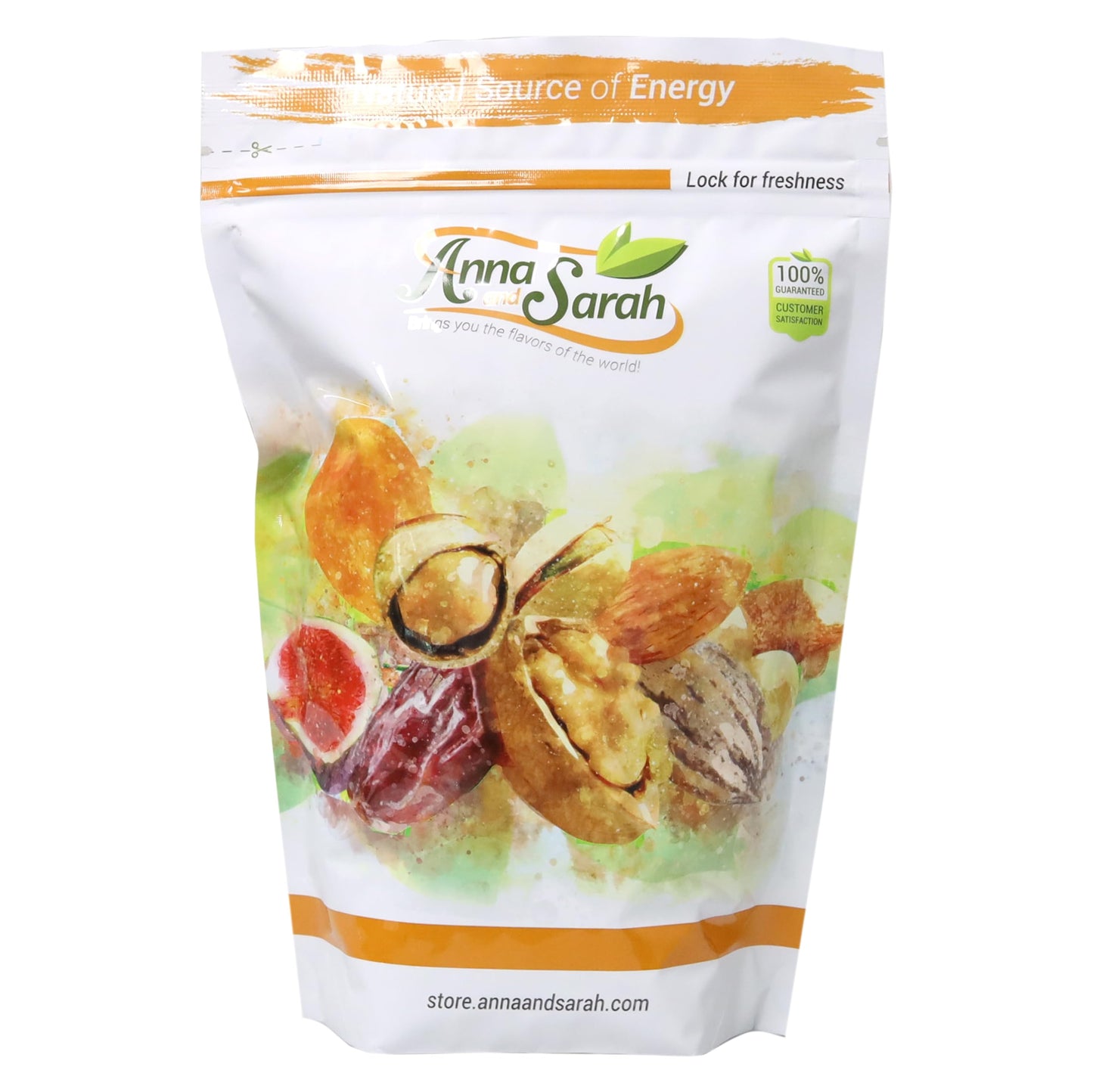 Anna And Sarah Natural Bitter Apricot Kernels 16 Oz, 100% Natural Whole Raw Apricot Seeds, Sun Dried, Gourmet Ingredients, Koshe