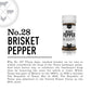 Lillie'S Q - Brisket Pepper Bbq Rub, Cracked Pepper Bbq Rub, Traditional Texas-Style Brisket Barbeque Rub, Perfect Barbeque Seas