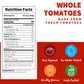 Dei Fratelli Whole Tomatoes (28 Oz. Cans, 6 Pack) - Vine-Ripened - Non-Gmo