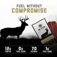 ICON Venison and Pork Snack Sticks, Garlic Flavor, 6 Packs, All Natural, High Protein, Low Calorie, Sugar Free, 4 Sticks Per Pack