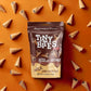 BEEMAX Tiny Bites Mini Waffle Cones - Premium Belgian Chocolate, 4.24 oz (2 Pack) - Perfect Snack or Ice Cream Topping