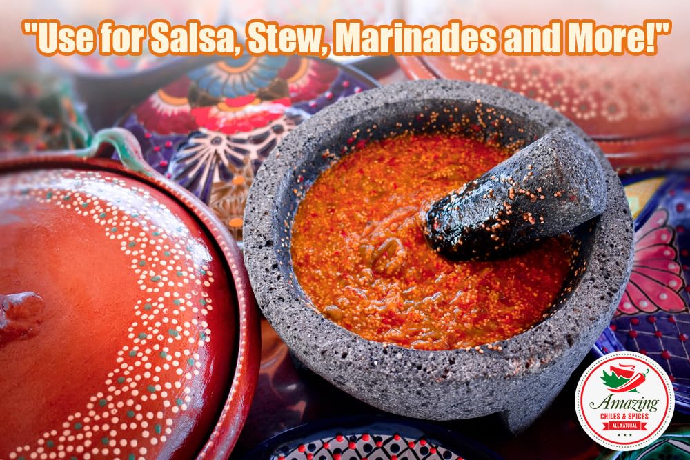 Chile De Arbol 4Oz - Dried Whole Red Chili Peppers, Premium All Natural Stemless, Resealable Bag. Use In Mexican, Chinese And Th