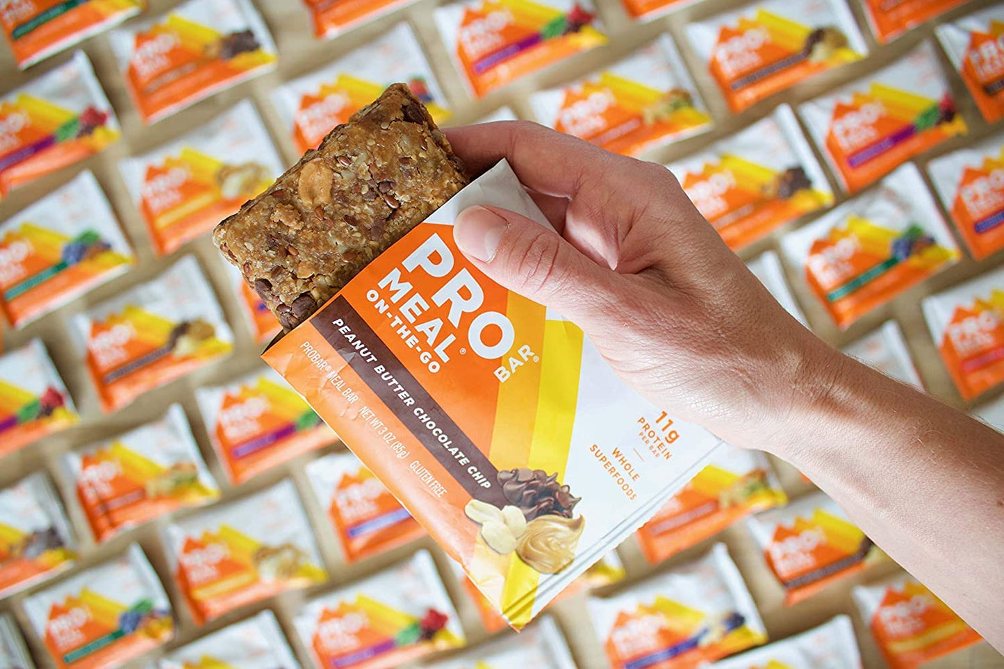 Probar - Meal Bar 12 Flavor Variety Pack - Natural Energy, Non-Gmo, Gluten-Free, Plant-Based Whole Food Ingredients, 3 Ounce (Pa