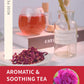 TeeLux Rose Petals Tea, Premium Dried Rose Flowers for Drinks & Baking, Caffeine Free, 2.82oz