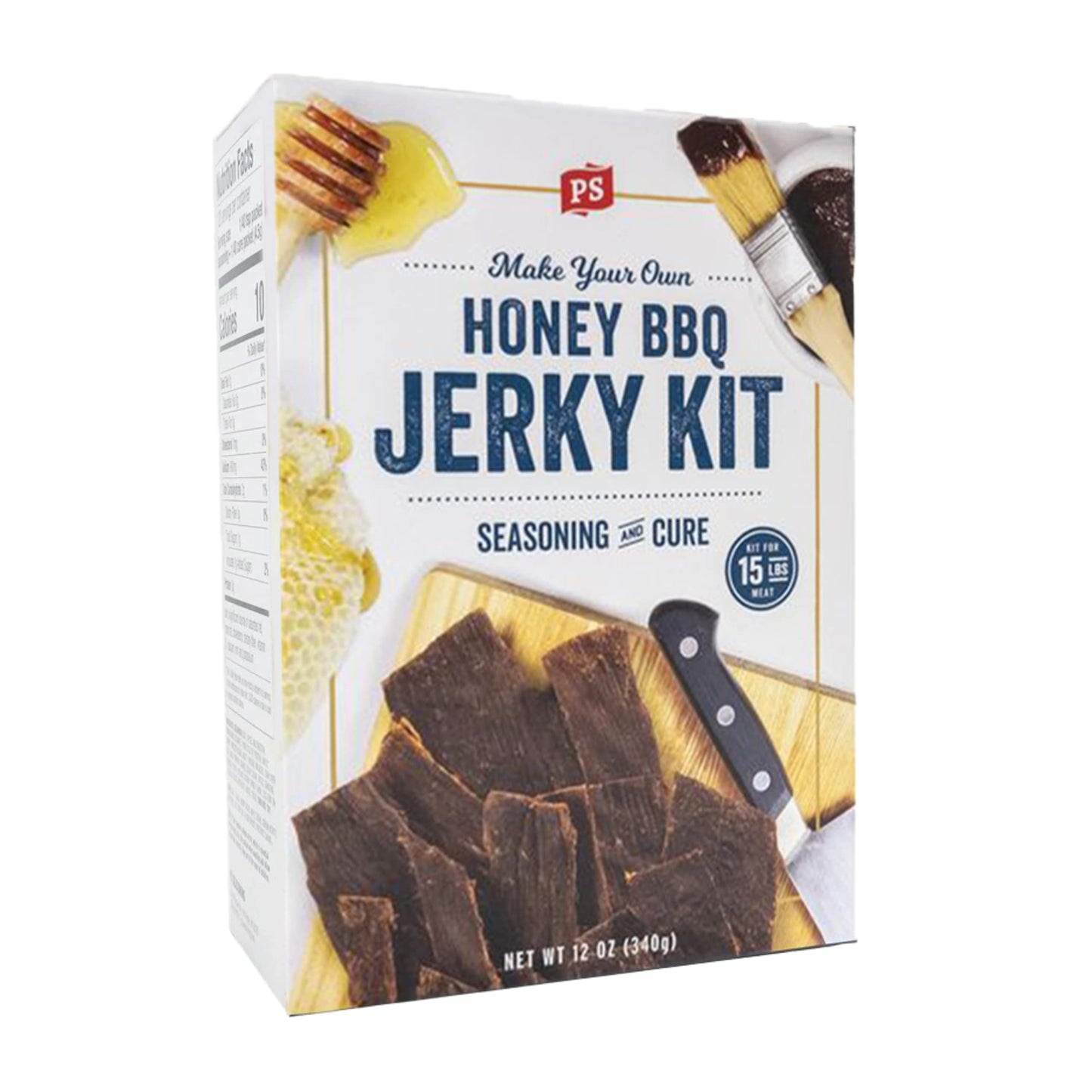 PS Seasoning Jerky Seasoning and Cure Kit (Honey BBQ) - Grand Champion American Association of Meat Processors Award - Wild Game