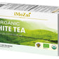 Imozai Organic White Tea Bags 100 Count Individually Wrapped