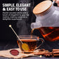Melville Candy All Natural Honey Spoon Gift Set – Spoons & Lollipops On Wooden Ball Sticks – Gluten-Free, Made In Usa Stirrers For Tea, Coffee, & Hot Beverages - Individually Wrapped (6-Count, Lavender)