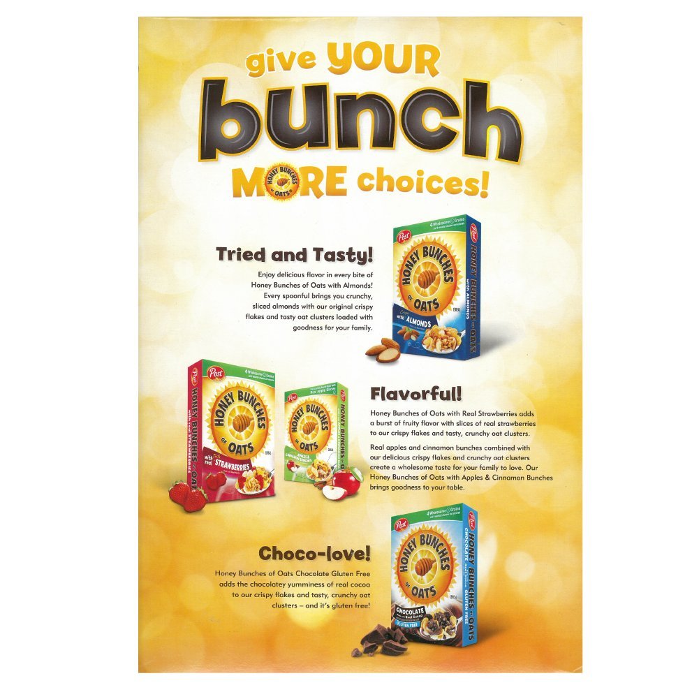 Honey Bunches Of Oats With Real Strawberries, 13-Ounce Boxes (Pack Of 4)