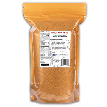 Organic Hard White Wheat Berries