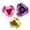 Global Sugar Art Tulip Sugar Cake Flowers, Yellow, Pink, Purple, 6 Count by Chef Alan Tetreault