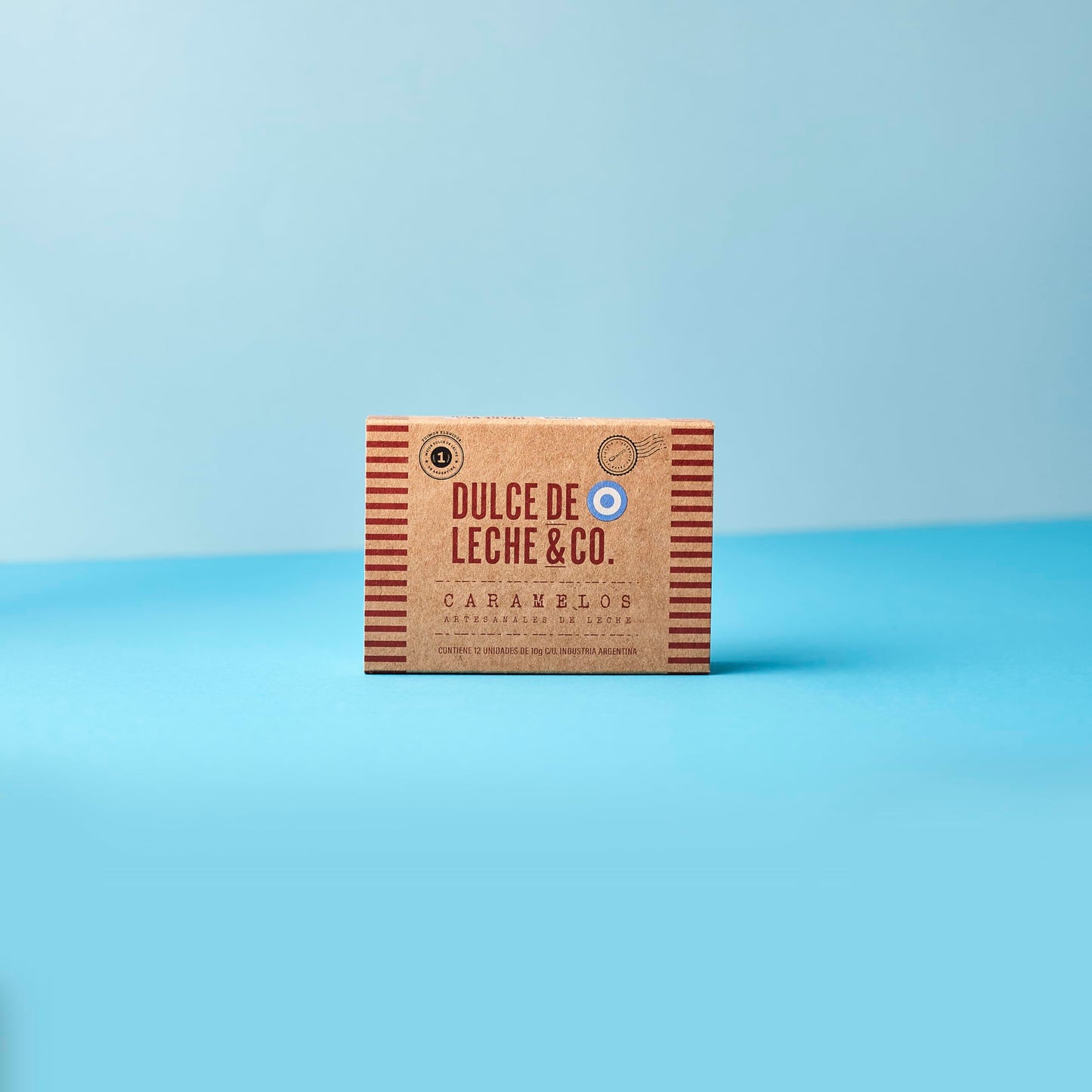 Dulce de Leche & Co. Premium Chewable Candies - Caramel Milk Toffee - 120g Pack of 12