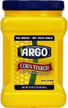 ARGO Cornstarch, 35oz, Pack of 4, 2.18 Pounds, Gluten-Free, Ideal for Cooking and Baking