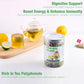 YUNHAHA Yerba Mate Tea Bags, 40 Count, 3g Each, Unsweetened, Unsmoked, Rich in Antioxidants, from Argentina