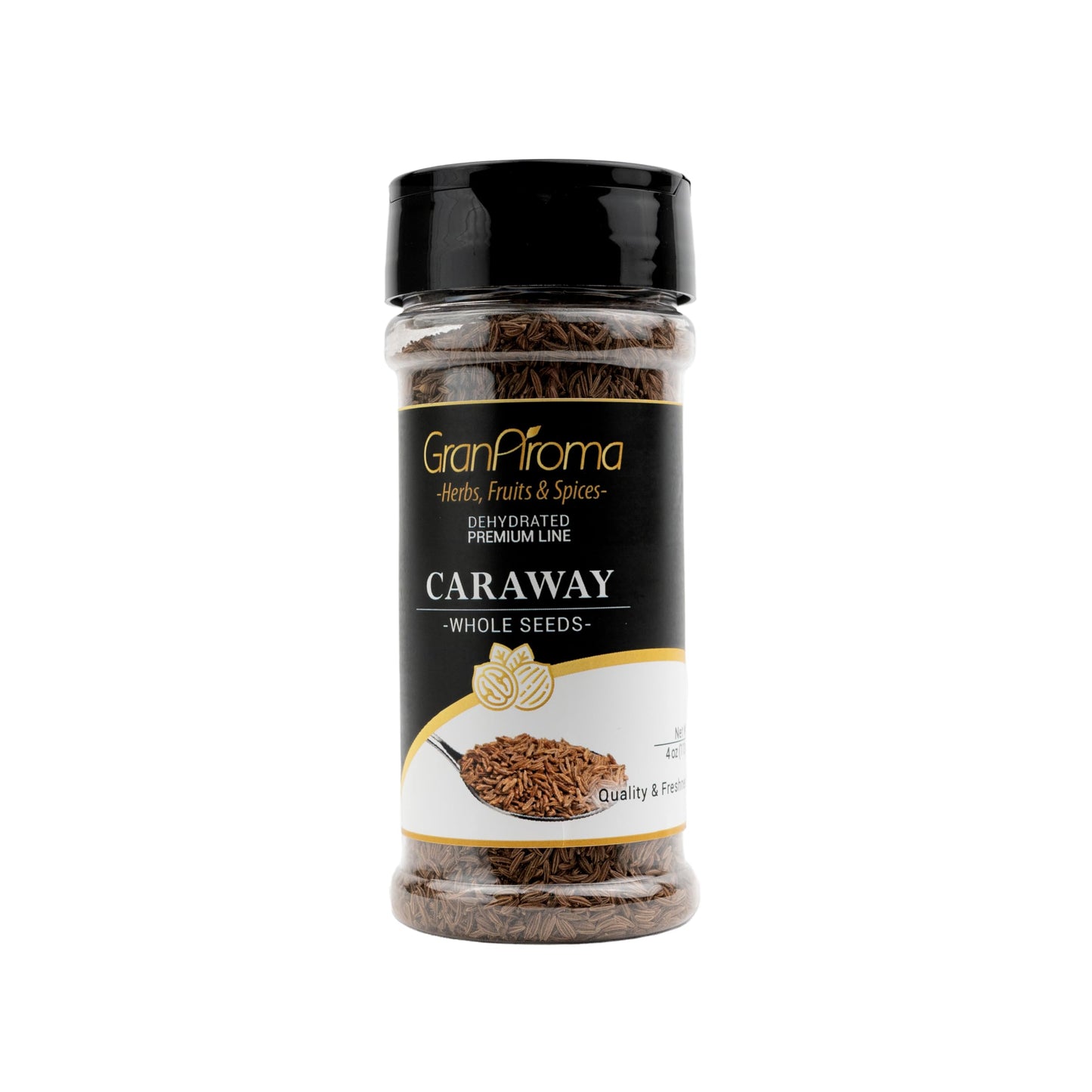 GranAroma Caraway Seeds, Rich & Nutty Flavor, 4 Ounce