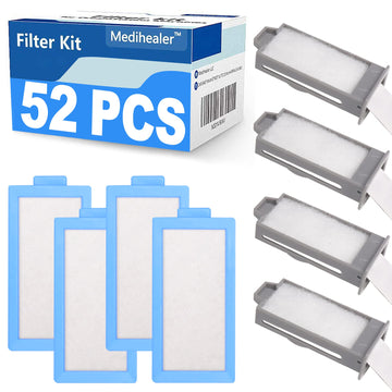 52Pcs Cpap Filters For Dreamstation 2- Replacement Filters Compatible With Dreamstation 2: Includes 4 Preassembled Filters+ 22 P