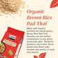 Explore Cuisine Organic Brown Rice Pad Thai Noodles - 8 Oz, Pack Of 6 - Easy-To-Make Noodles - Gluten Free