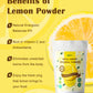 ORGFUN Original Lemon Powder, Freeze Dried Lemon Juice Powder, Great for Beverages, Smoothies, Baking 7.06 Oz
