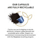 Nespresso compact pieces Original Line Tokyo Vivalto Lungo, Medium Roast, 50 Count Coffee Pods, Model 76108