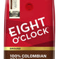Eight OClock Coffee 100% Colombian Peaks Medium Roast Ground Coffee, 33 Ounce, 100% Arabica, Kosher Certified