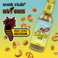 Snak Club Hot Ones Snack Mix, Smoky Sweet Spicy Snacks, 10 oz Vegan Resealable Bag