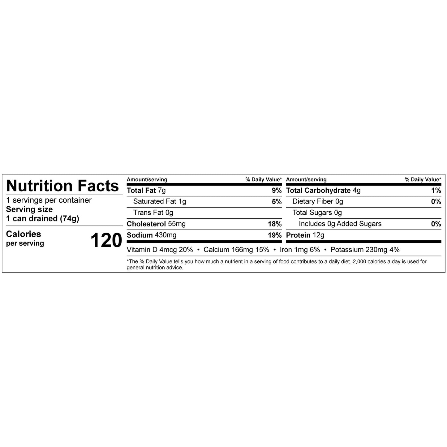 Chicken of the Sea Sardines, 3.75 oz. Cans (Pack of 18), Mediterranean Style, Wild Caught Sardines, Packaging May Vary