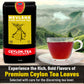 MEVLÂNA Pure Ceylon Loose Leaf Black Tea | Premium OP 1 Grade | 16 Ounce (454g) | Naturally Fresh, Rich & Smooth Blend