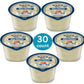 30 Count | Salad Dressing Dipping Sauce Portion Cups | Single Serve Packets (Blue Cheese)