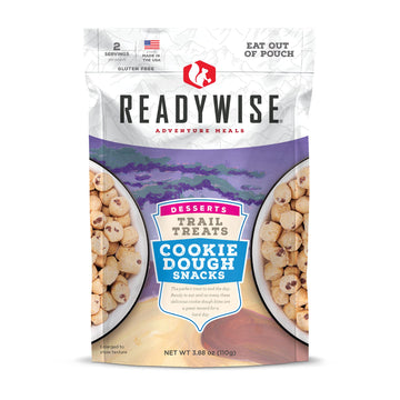 Readywise - Outdoor Cookie Dough Trail  , 2 Servings, Pack Of 1, Emergency Preparedness, Freeze Dried Food, Mre, Snack Pack, Survival Food, Emergency Food For Backpacking, Camping, And Hiking