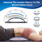 Back Stretcher For Lower Back Pain Relief, 3 Level Adjustable Lumbar Back Cracker Board, Back Cracking Device, Back Massager For