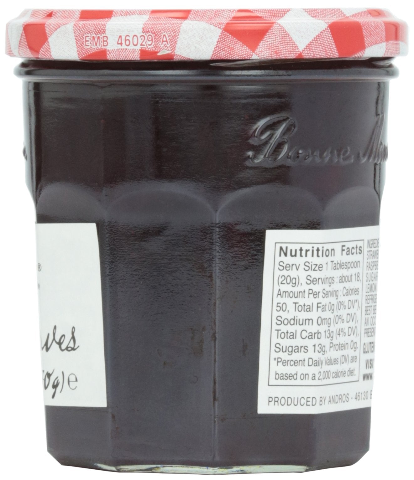 Bonne Maman Preserve, Four Fruit, 13-Ounce