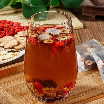 AFFITARE Kidney Formula Ginseng Six Treasure Tea - Herbal Liver & Kidney Care, 1 Bag (20 Pcs) - Chinese Herbal Blend