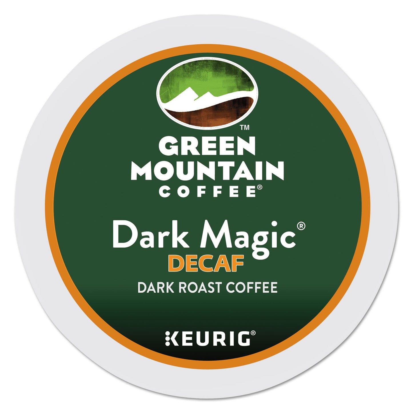 Green Mountain Coffee, Dark Magic Decaf, Single-Serve Keurig K-Cup Pods, Dark Roast, 96 Count (4 Boxes Of 24 Pods)