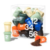 Saturnbird Coffee Instant Cold Brew - Light, Medium, Dark Roast Variety Pack, 6 Roast Levels (No.1-6), 100% Arabica With Diamond