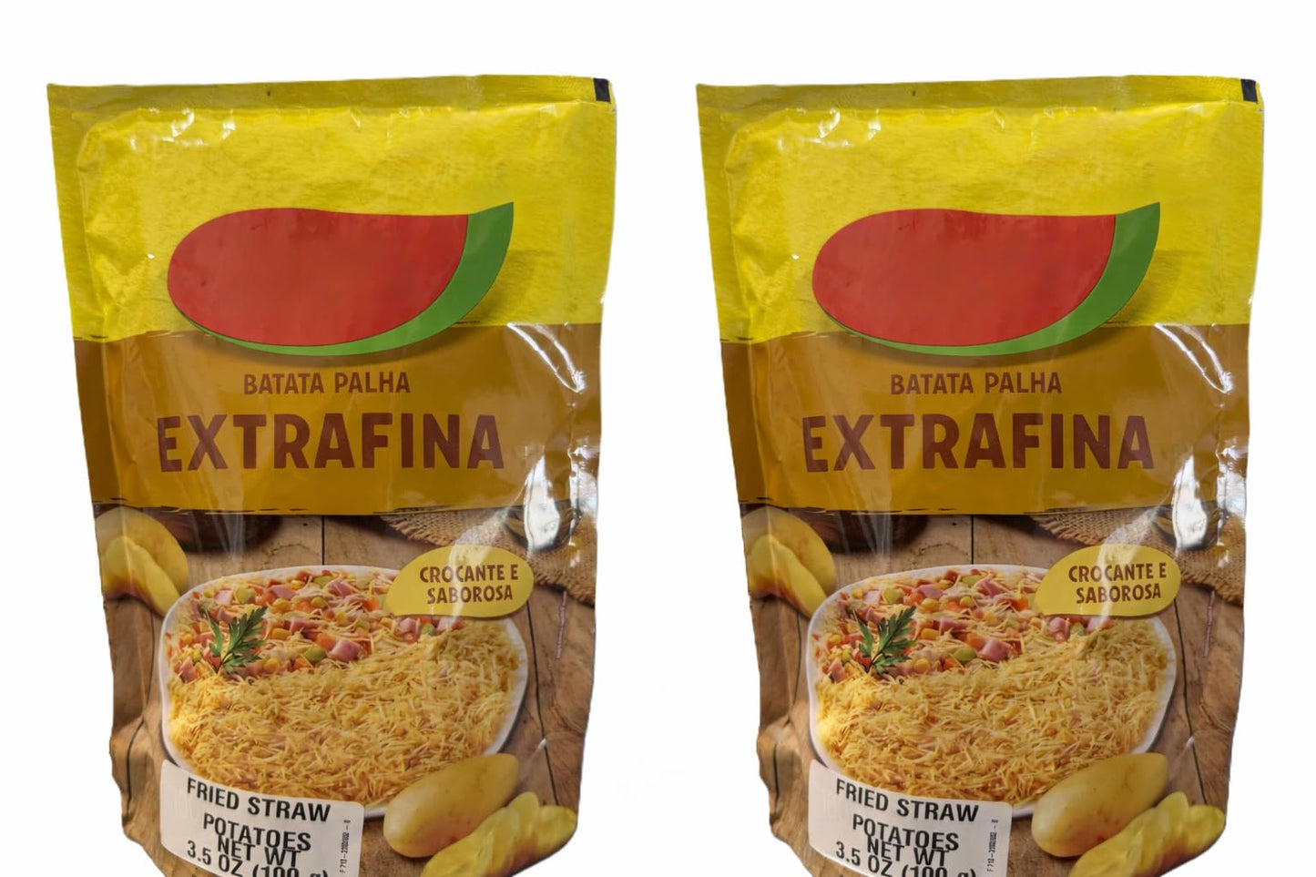 Yokii Batata Palha Extrafina - Fried Straw Potatoes - 3.5 oz/100g - 2 PACK
