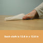 Furniture Clinic Lint Free Cotton Cloths  Eco-Friendly And Reusable Multi-Purpose Application Rags  For Furniture, Home, And Off