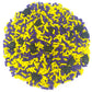 Mystic Sprinkles Graduation Day Sprinkles Mixes (Graduation Day! Purple & Yellow Sprinkle Mix 3.8Oz)