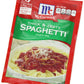 Mccormick Spaghetti, Thick & Zesty, 1.37 Ounce (3 Pack)