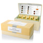 Tea Forte Tea Tasting Assortment, Premium Tea Presentation Box, 20 Count, Model 3910032, Individually Wrapped Pyramid Infuser Bags