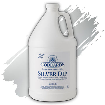 Goddard's Silver Cleaner Dip - 1 Gal Professional Silver Jewelry & Cutlery Cleaner - Effective Tarnish Remover for Hard-to-Reach Items