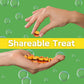 Spongebob Krabby Patty Candies, Mini Sandwich Gummies, Gift Basket Stuffers And Party Favors, Pack Of 3 (1.73 Oz Each)