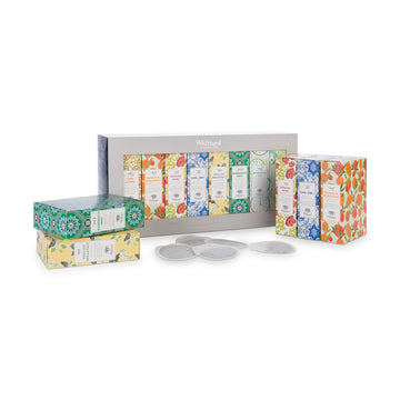 Whittard Of Chelsea - The Tea Discovery Collection - (New Flavors) Gift Box Includes 4 Black Teas 3 Green Tea & 1 Oolong Tea (8 