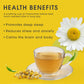 Teabox Enhanced Darjeeling Green Tea With Chamomile Flowers | 100% Whole Leaf & 0% Bitterness | Green Tea From The Himalayas | 100 Tea Bags (Low Caffeine)