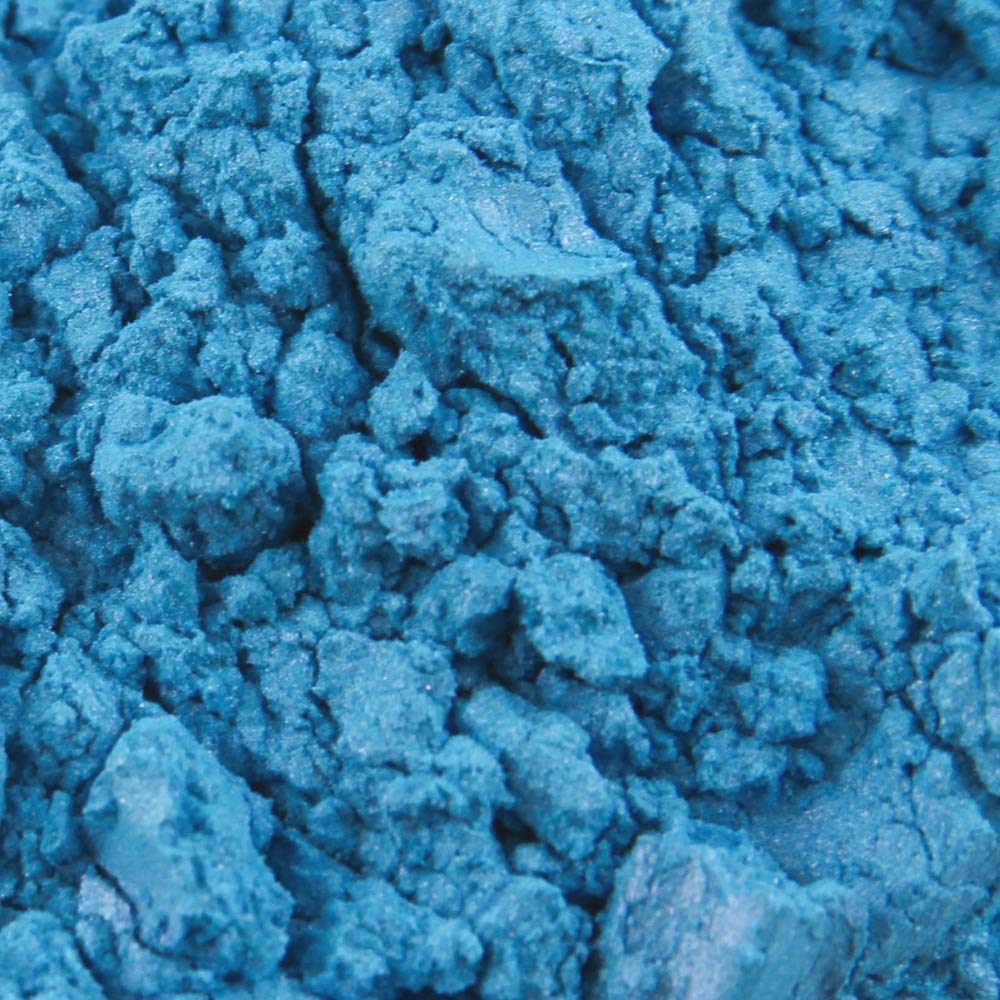 Luster Dust - Classic Blue (4G 1X Jar) | Edible Vegan Dust & Paint For Cake Decorating, Ice Cream, Desserts, Cocktails And Bever